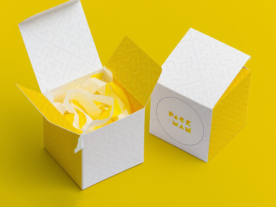 Paper Box Mockups Set