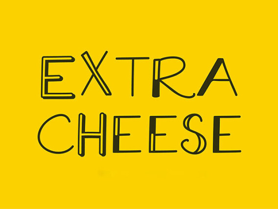 Extra Cheese Font Collection