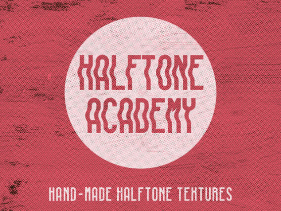 Halftone Textures Set