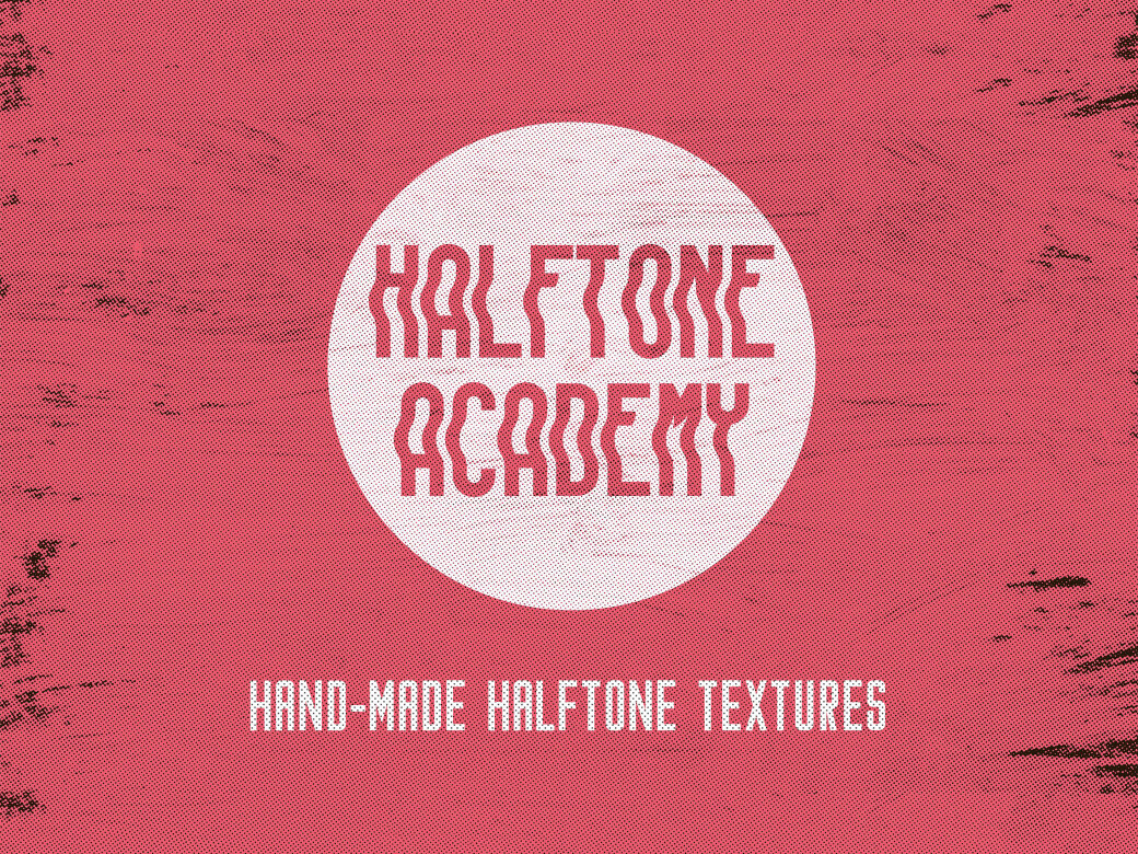 Halftone Textures Set