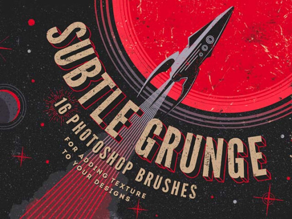 Grunge Photoshop Brushes Kit