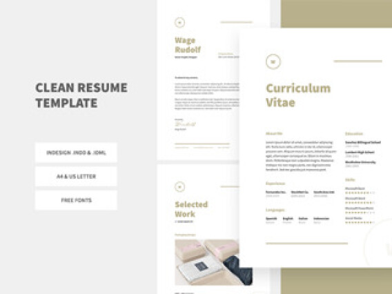 Clean Resume Template