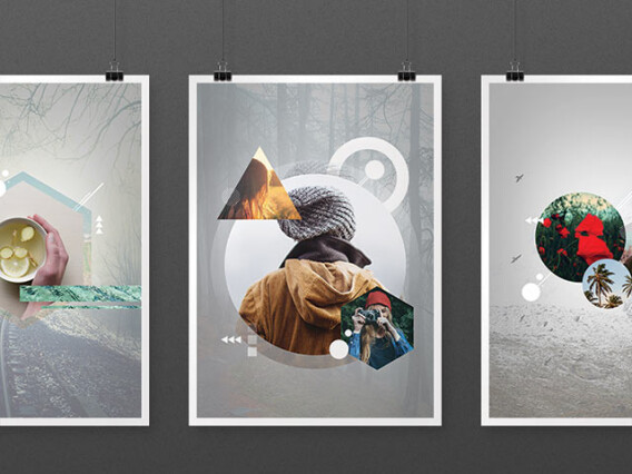 Geometric Photo Art Templates