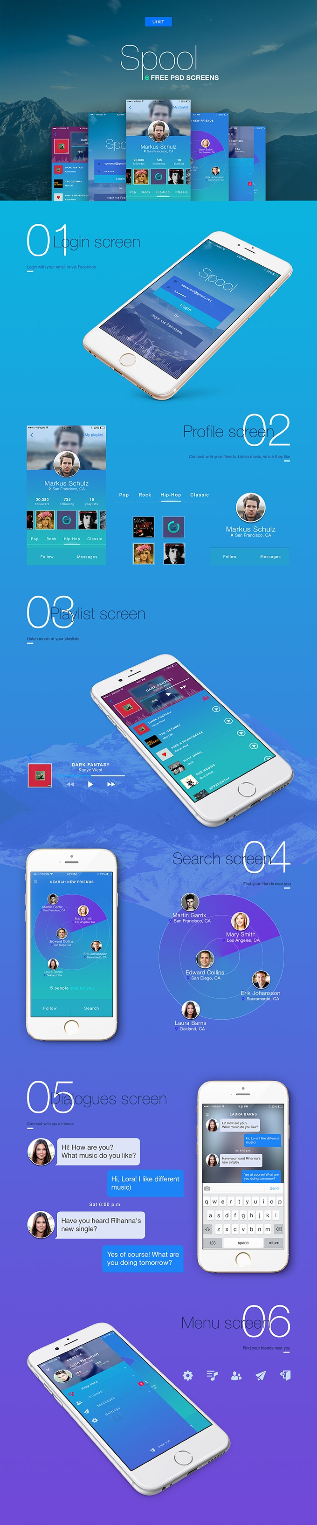 spool-free-ios-ui-kit-download-mobile-app-templates