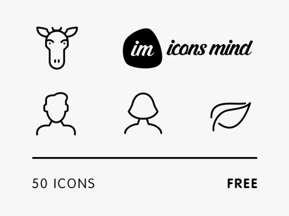 50 iOS and Android Line Icons