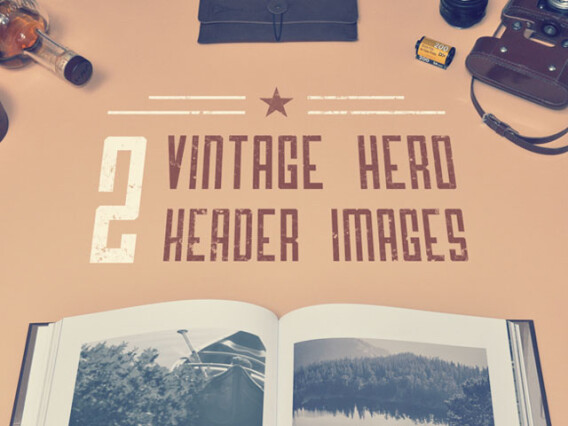 Vintage Header Images