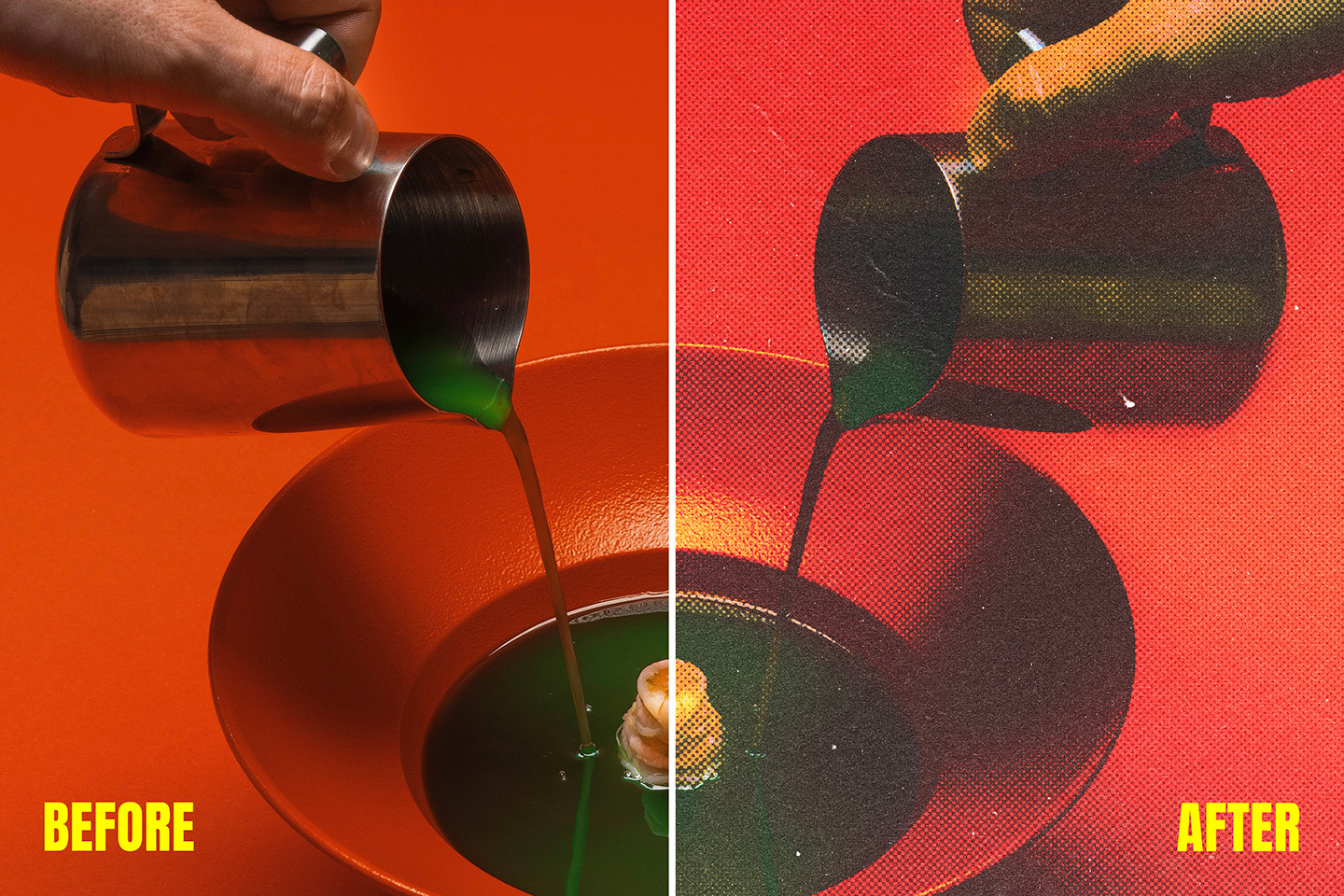 Retro Magazine Halftone Actions