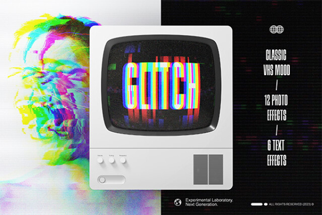 Classic Glitch Effects Collection