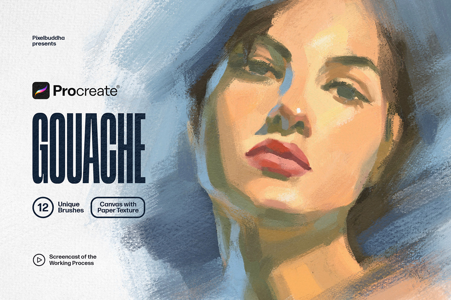 Gouache Procreate Brushes Collection