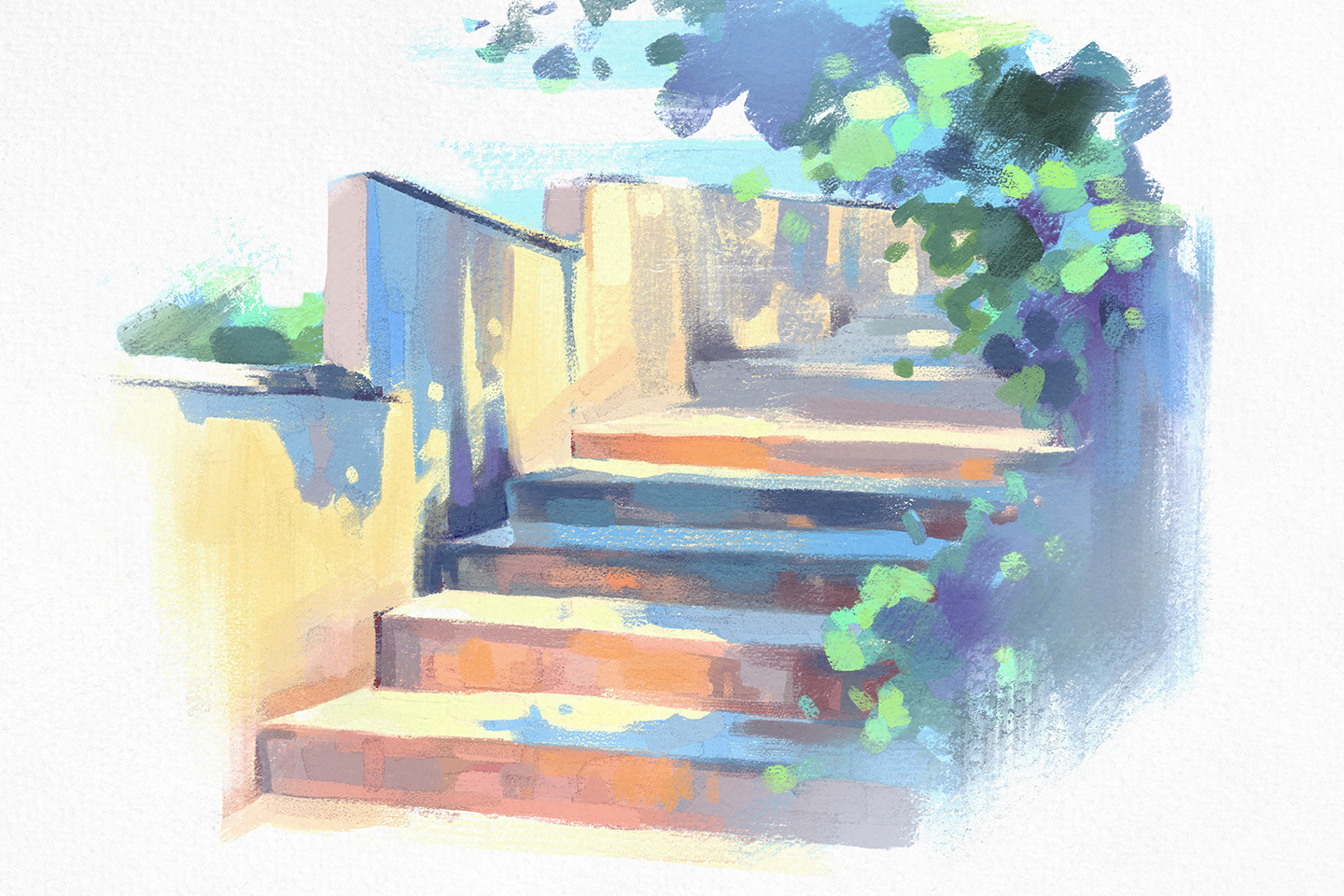 Gouache Procreate Brushes Collection