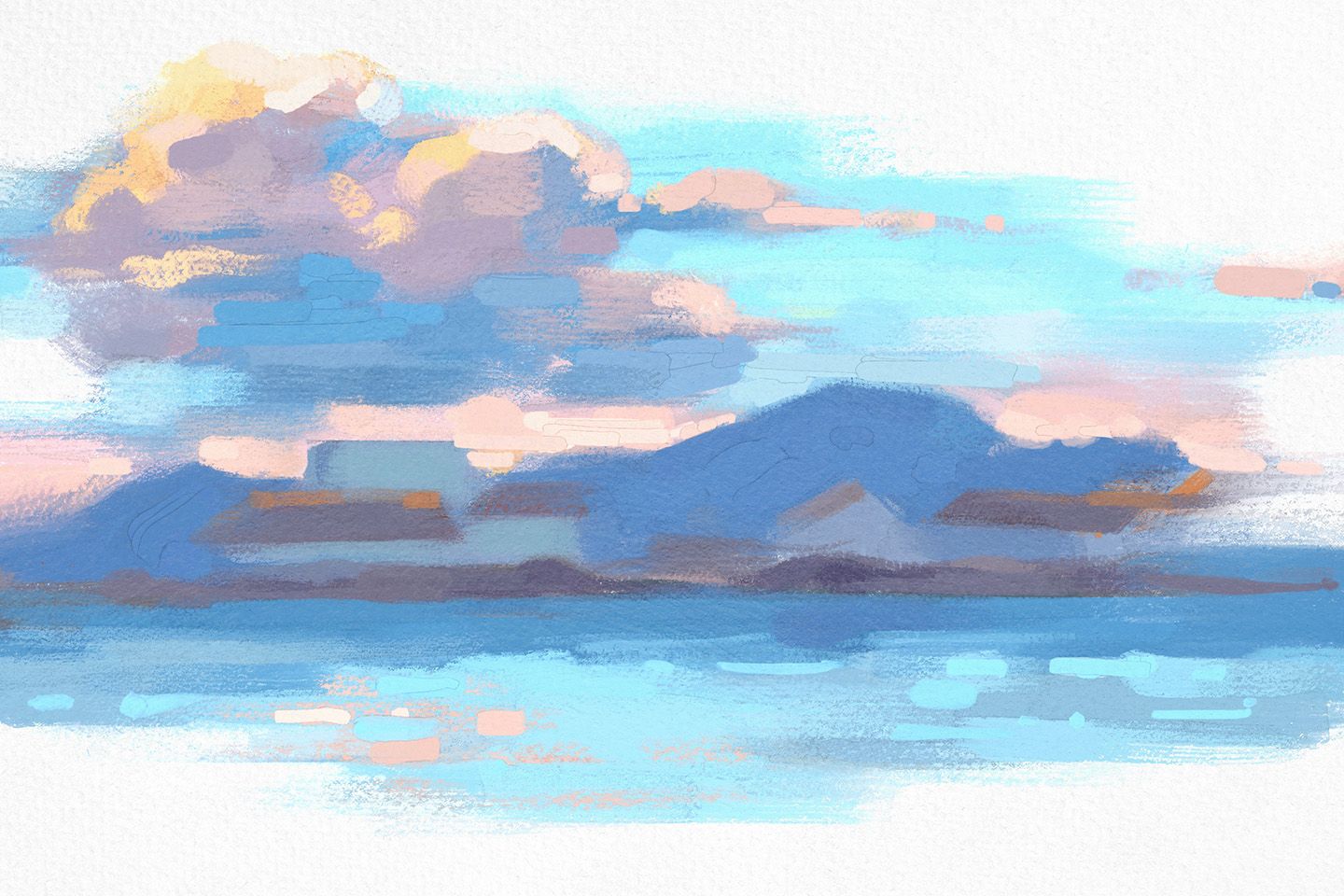 Gouache Procreate Brushes Collection