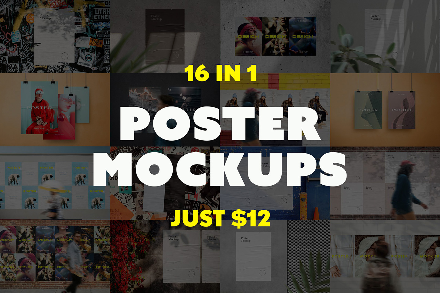 Poster Mockups Bundle