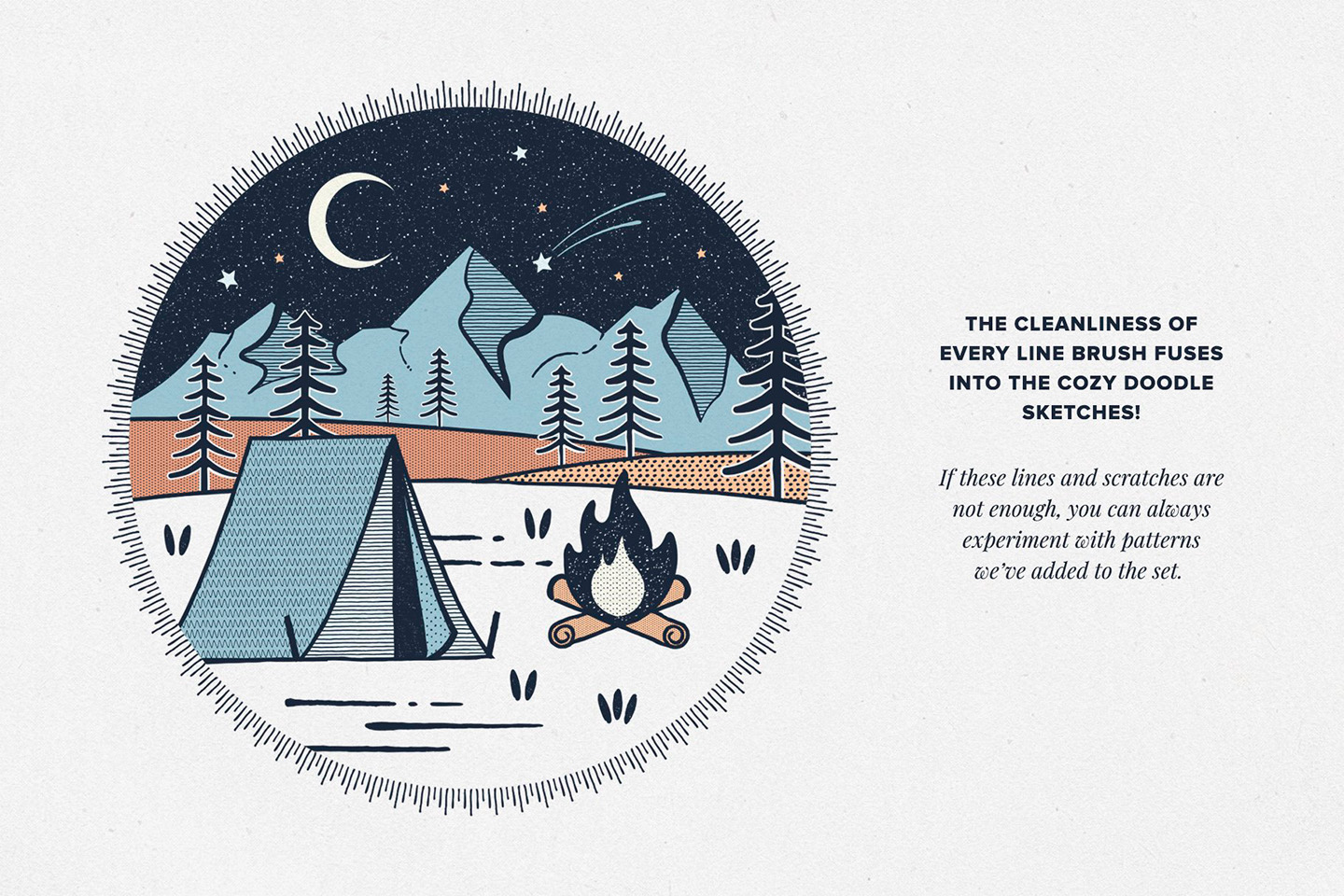 Illustrator Brushes Bundle by Pixelbuddha