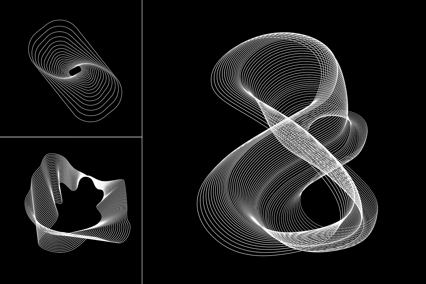Abstract Twirls Elements Pack