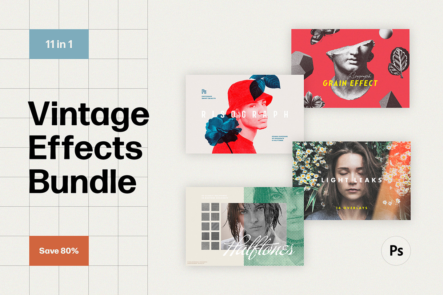Vintage Effects Bundle by Pixelbuddha