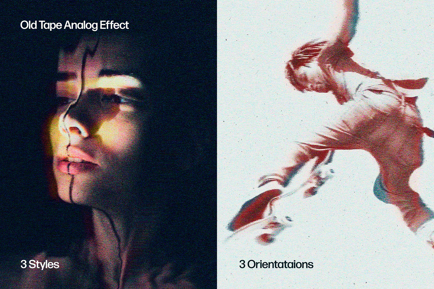 Glitch & Distortion Effects Bundle by Pixelbuddha