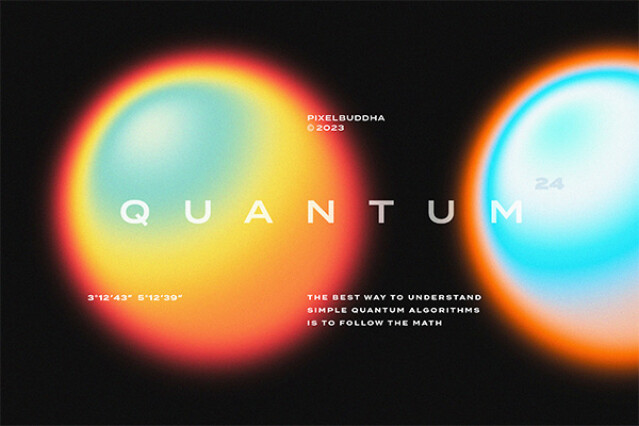 Quantum Vibrant Textures by Pixelbuddha