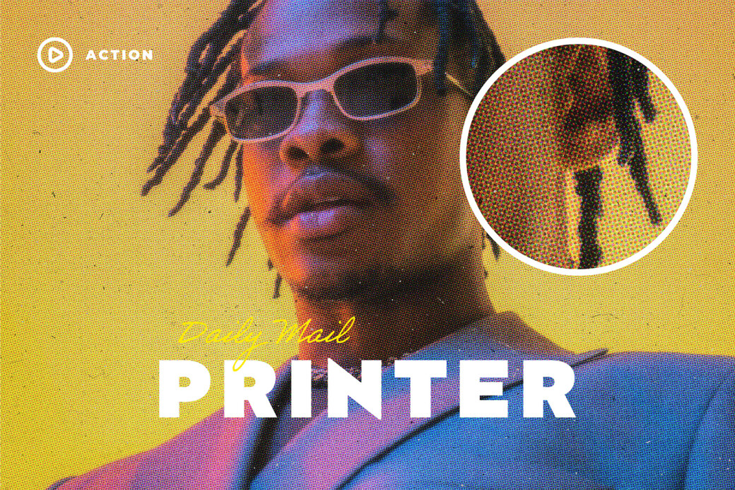 Daily Mail Printer Action by Pixelbuddha