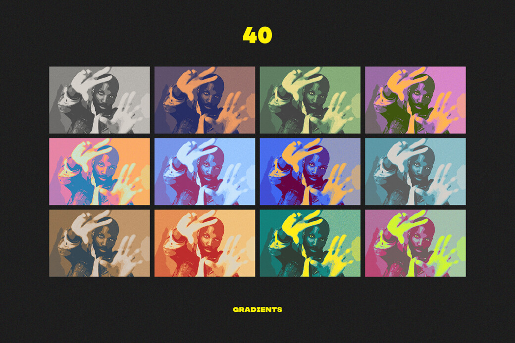 Pop Art Photoshop Action by Pixelbuddha