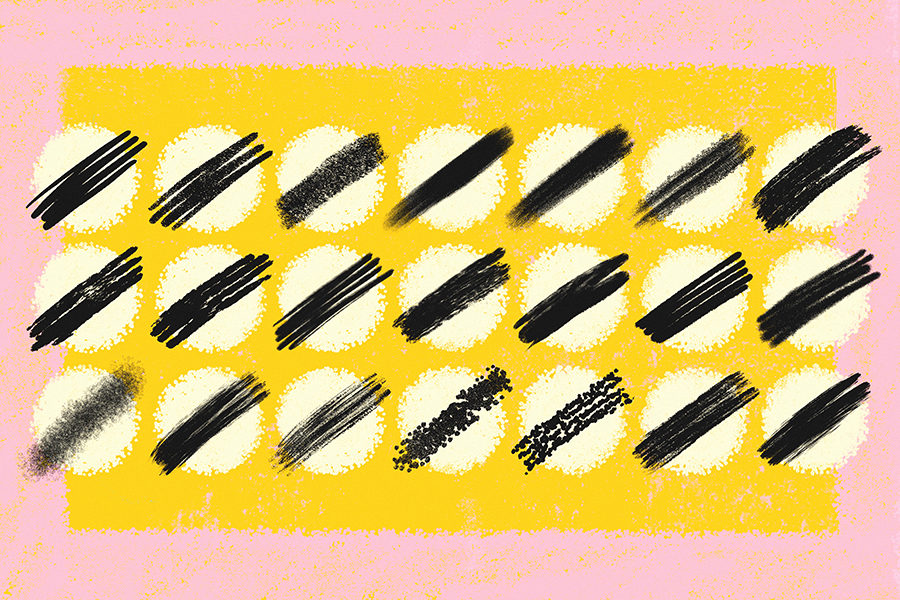 Scribbles Procreate Brushes