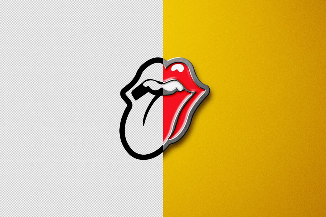 Metallic Enamel Pin Mockups