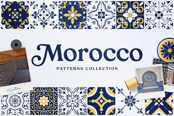 Moroccan Patterns and Ornaments - Pixelbuddha