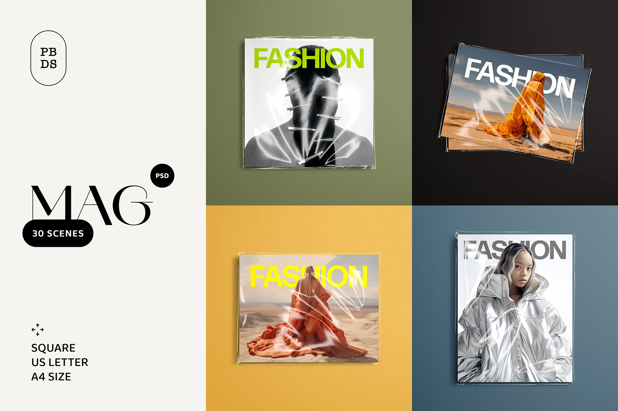 Download Ultimate Magazine Mockups Bundle