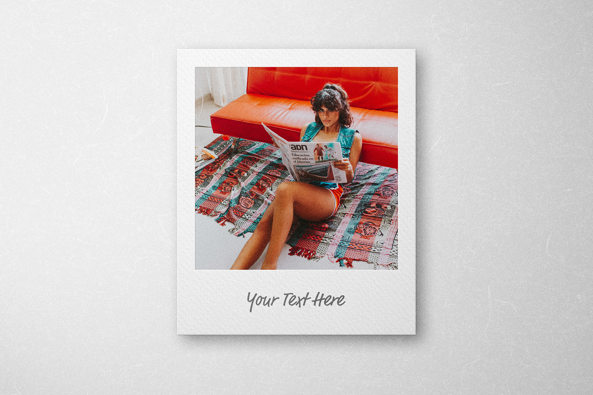 Instant Polaroid Frame Mockups Collection