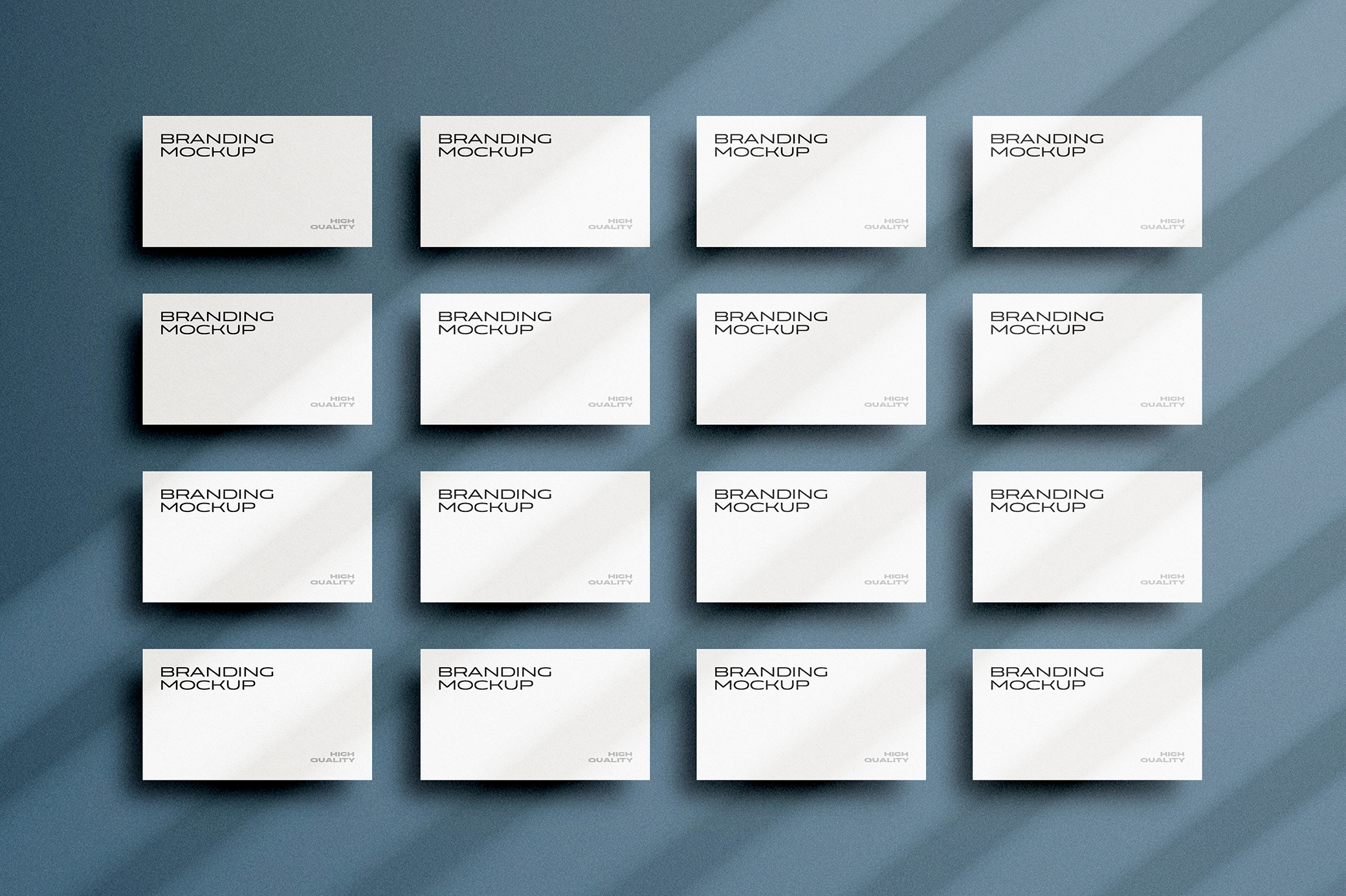 Branding Letterhead and Business Cards Mockups