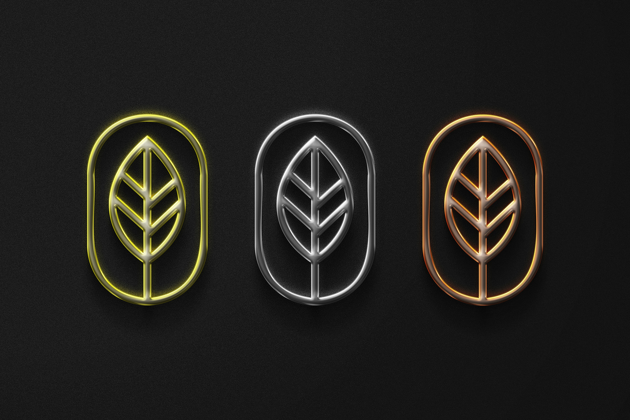 Deluxe Realistic Chrome Mockups