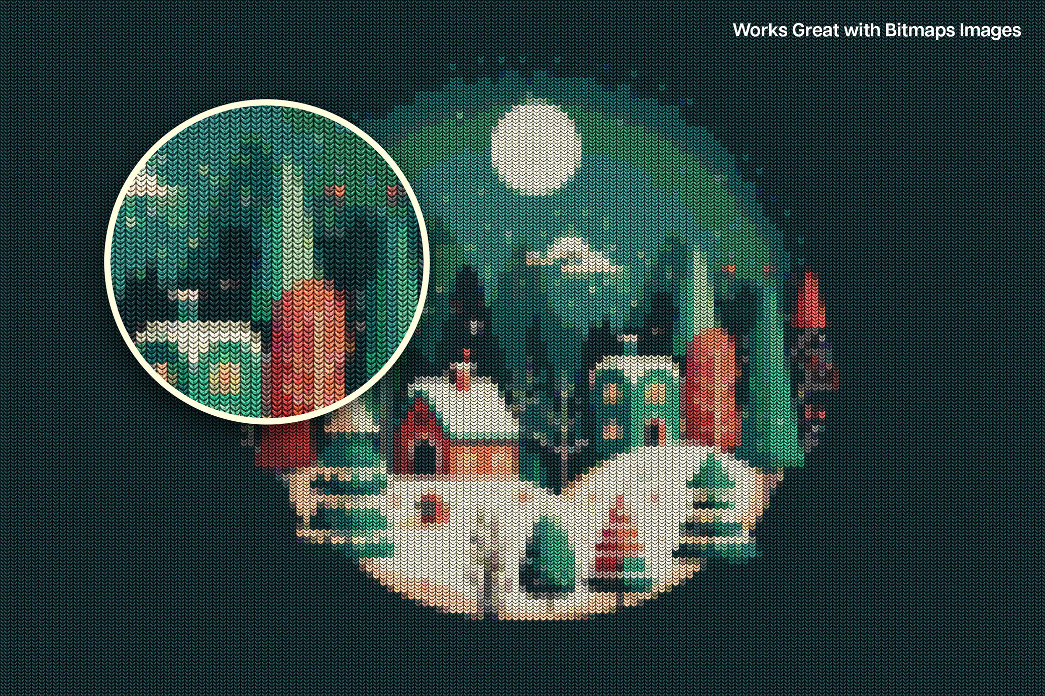 Christmas Sweater Effect