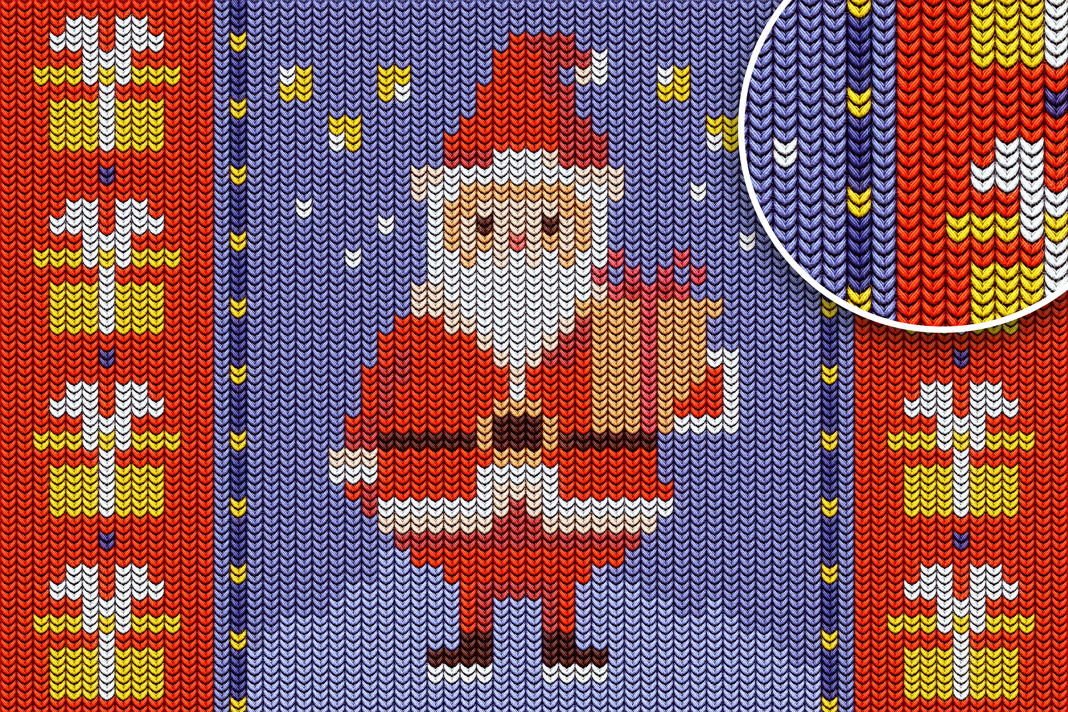 Christmas Sweater Effect