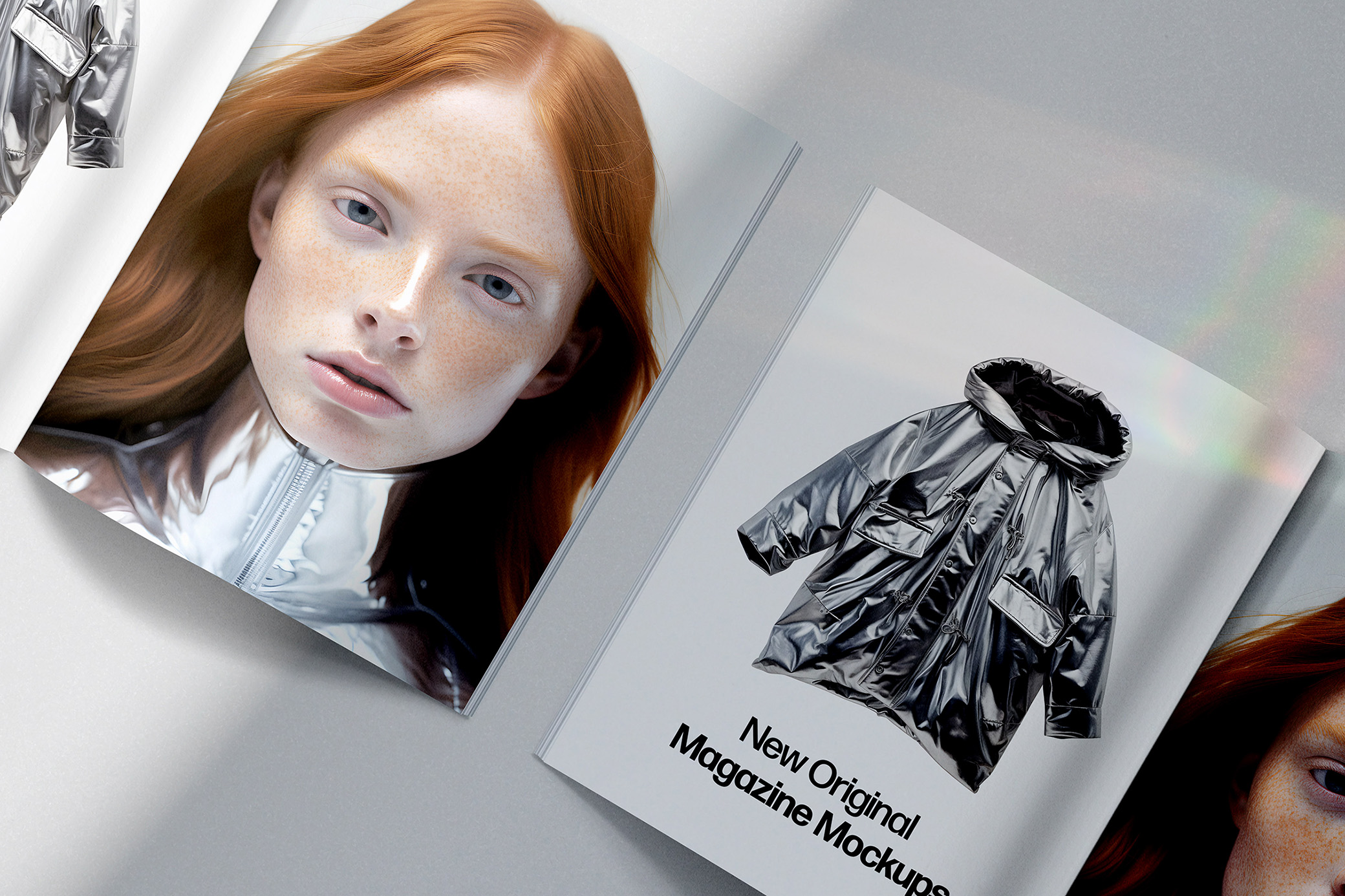 US Letter Size Magazine Mockups