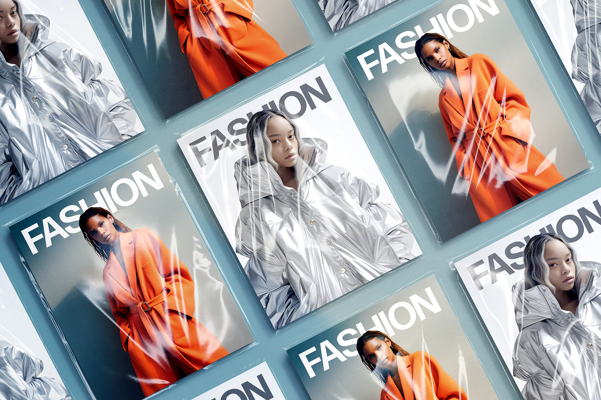 US Letter Size Magazine Mockups