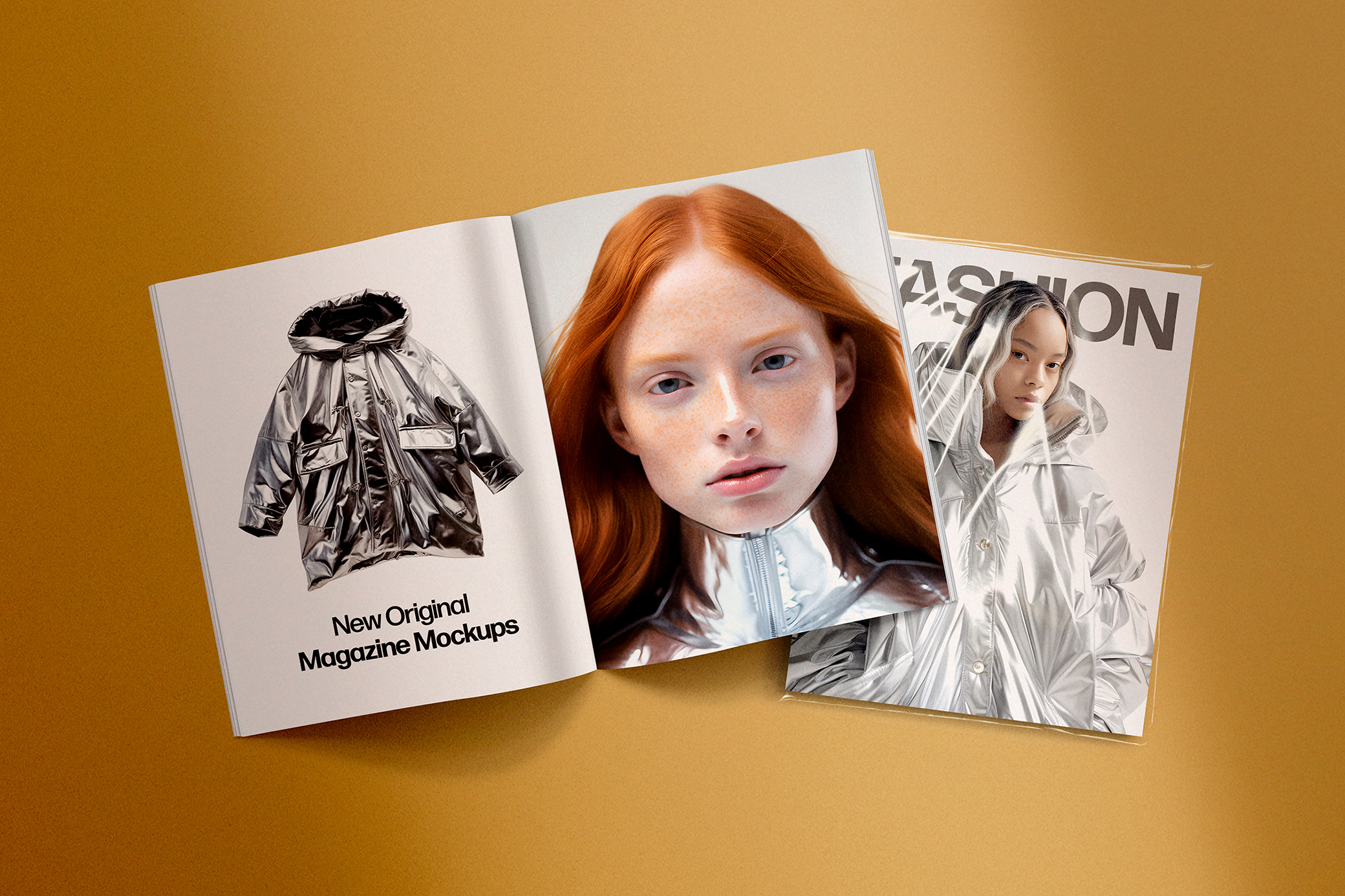 US Letter Size Magazine Mockups