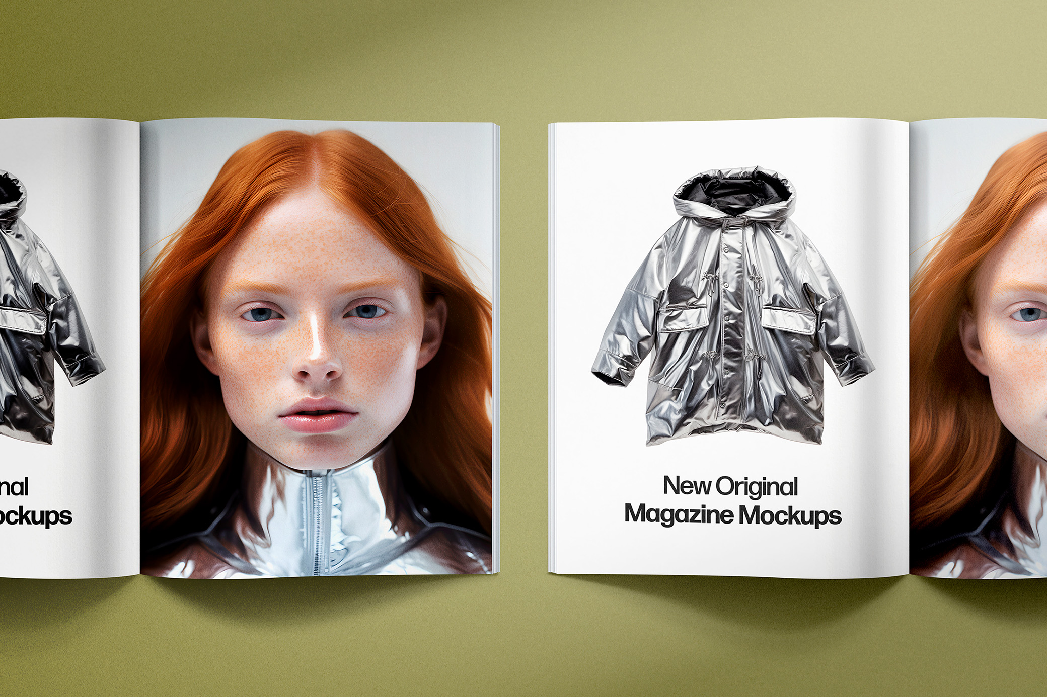 US Letter Size Magazine Mockups