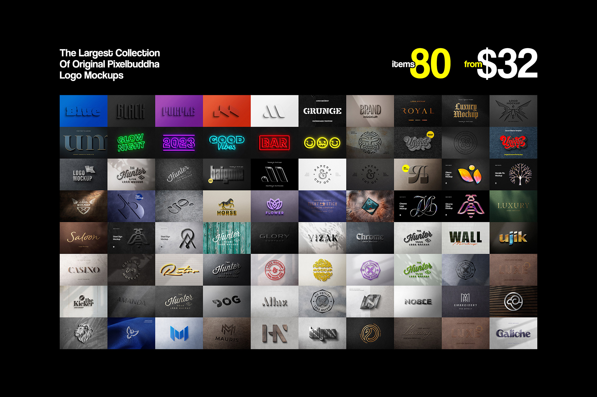 Logo Mockups Ultimate Bundle