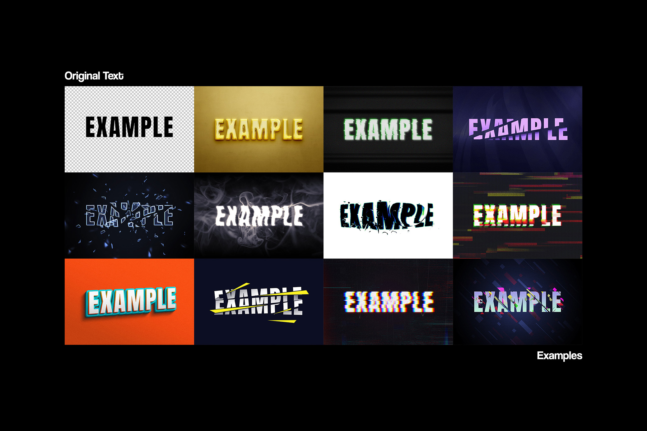 Ultimate Photoshop Text Effects Bundle