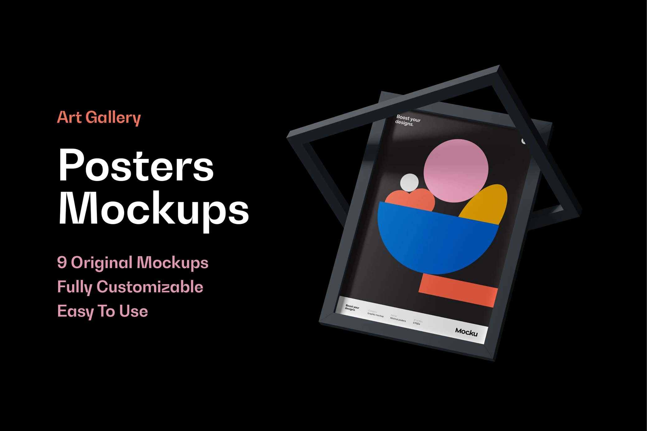 Art Gallery | Poster Mockups