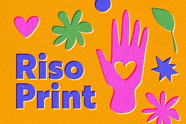 Risoprint Grunge Text & Logo Effect