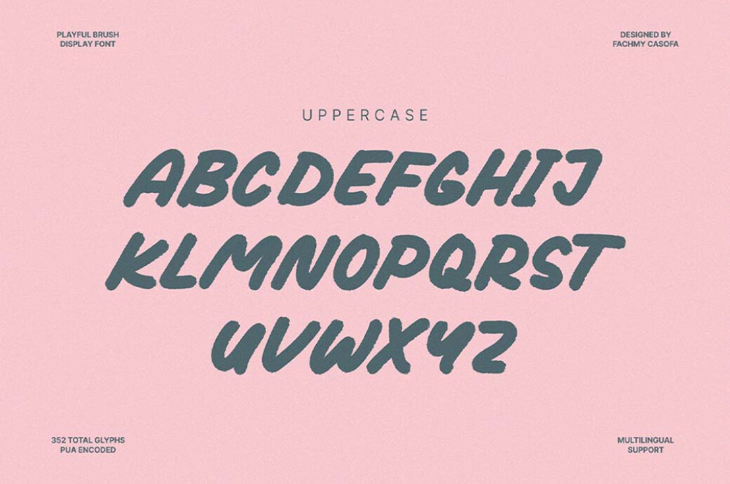 NCL AMORE BENKOVA — Playful Font