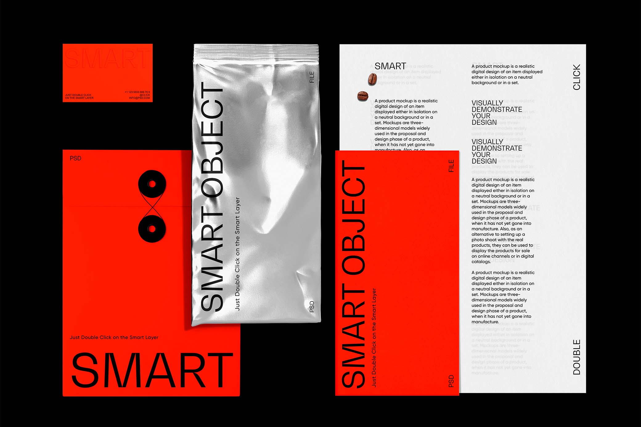 CRIMSON Brand Identity Mockup Vol. 1