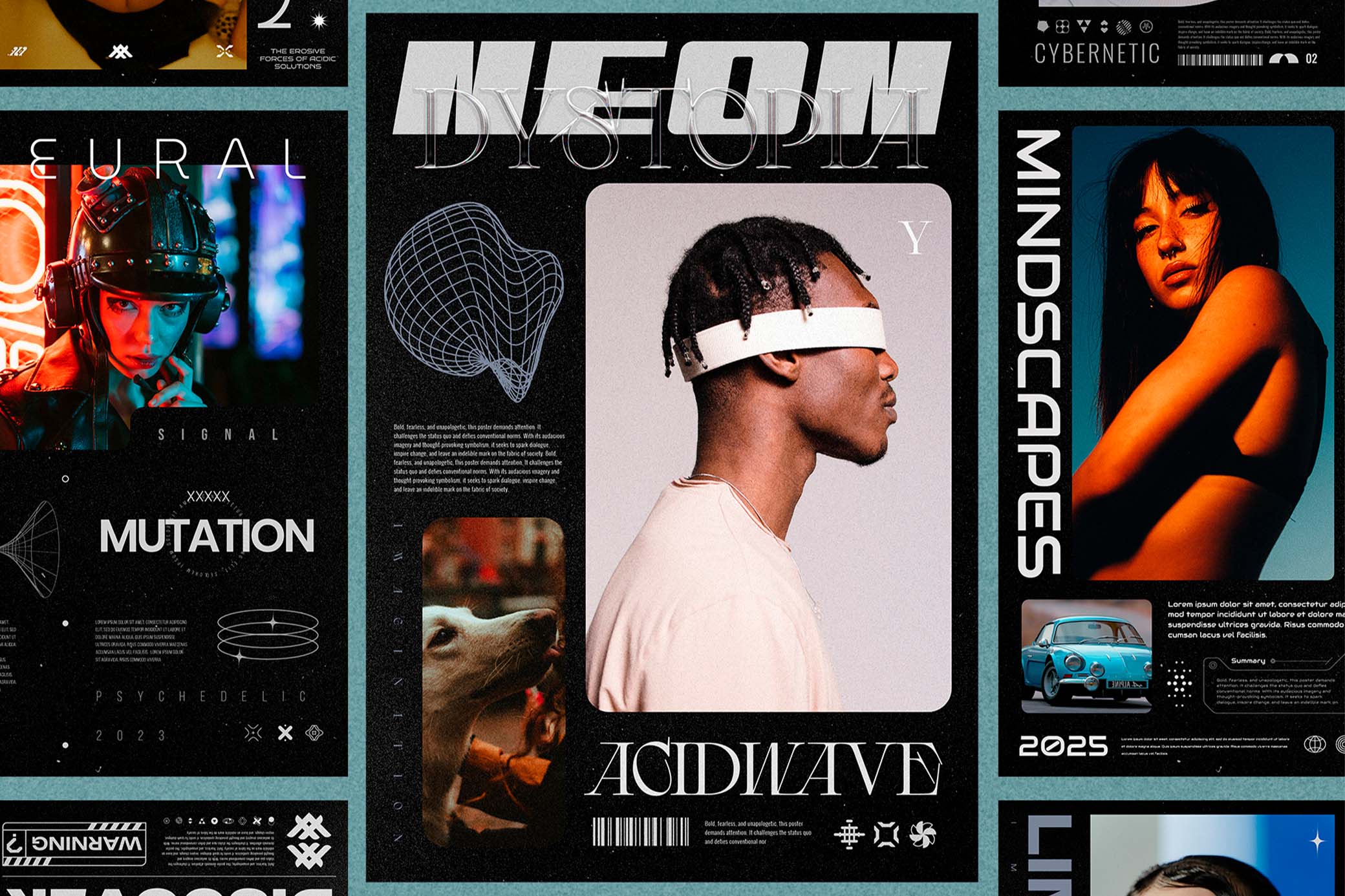 Cyber Poster Templates