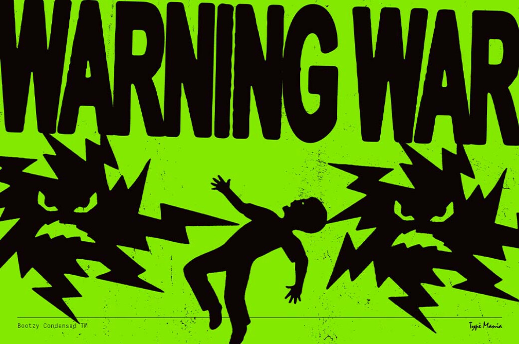 Bootzy Condensed TM | Rugged Font