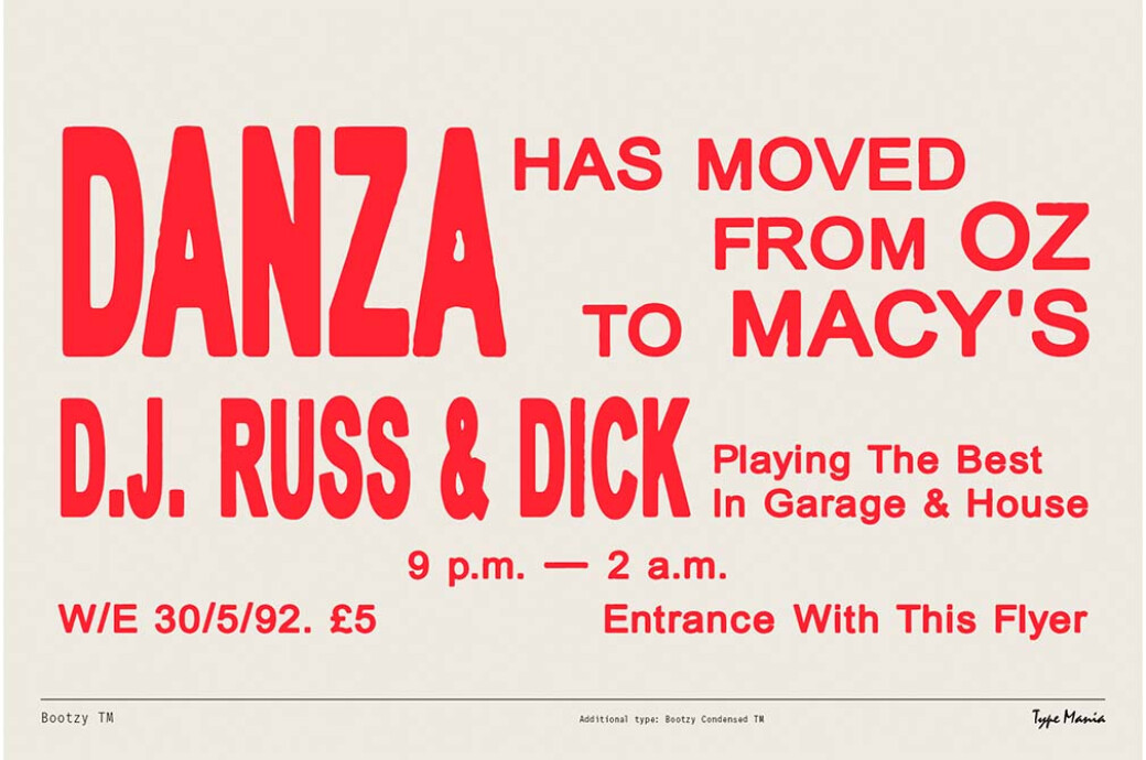 Bootzy TM | Rugged Dynamic Font