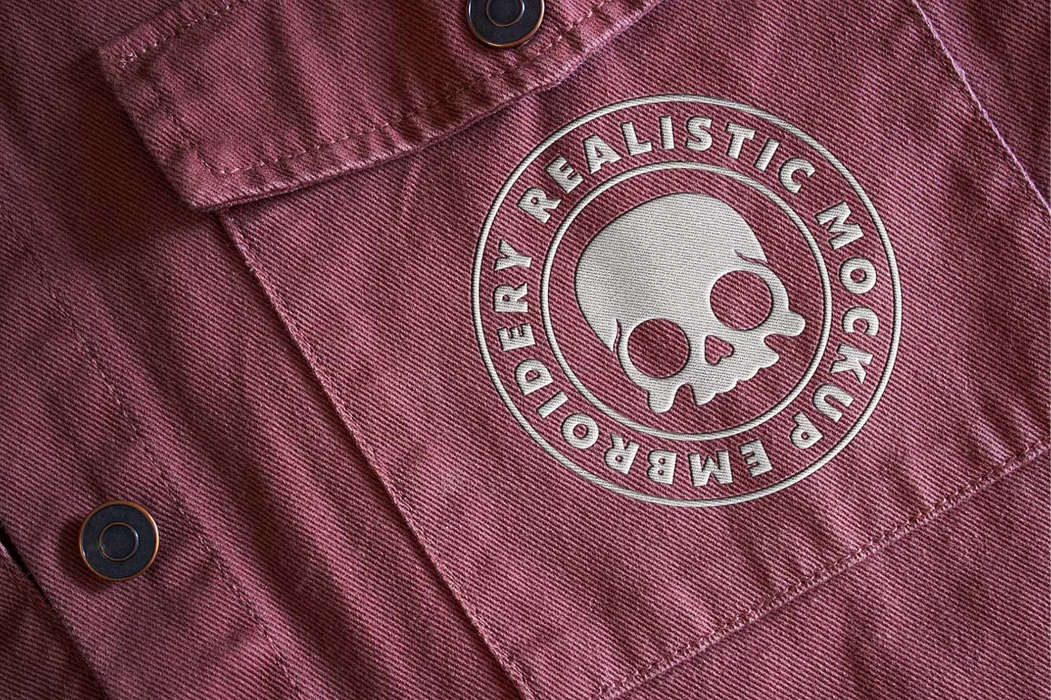 Machine Embroidery Mockup