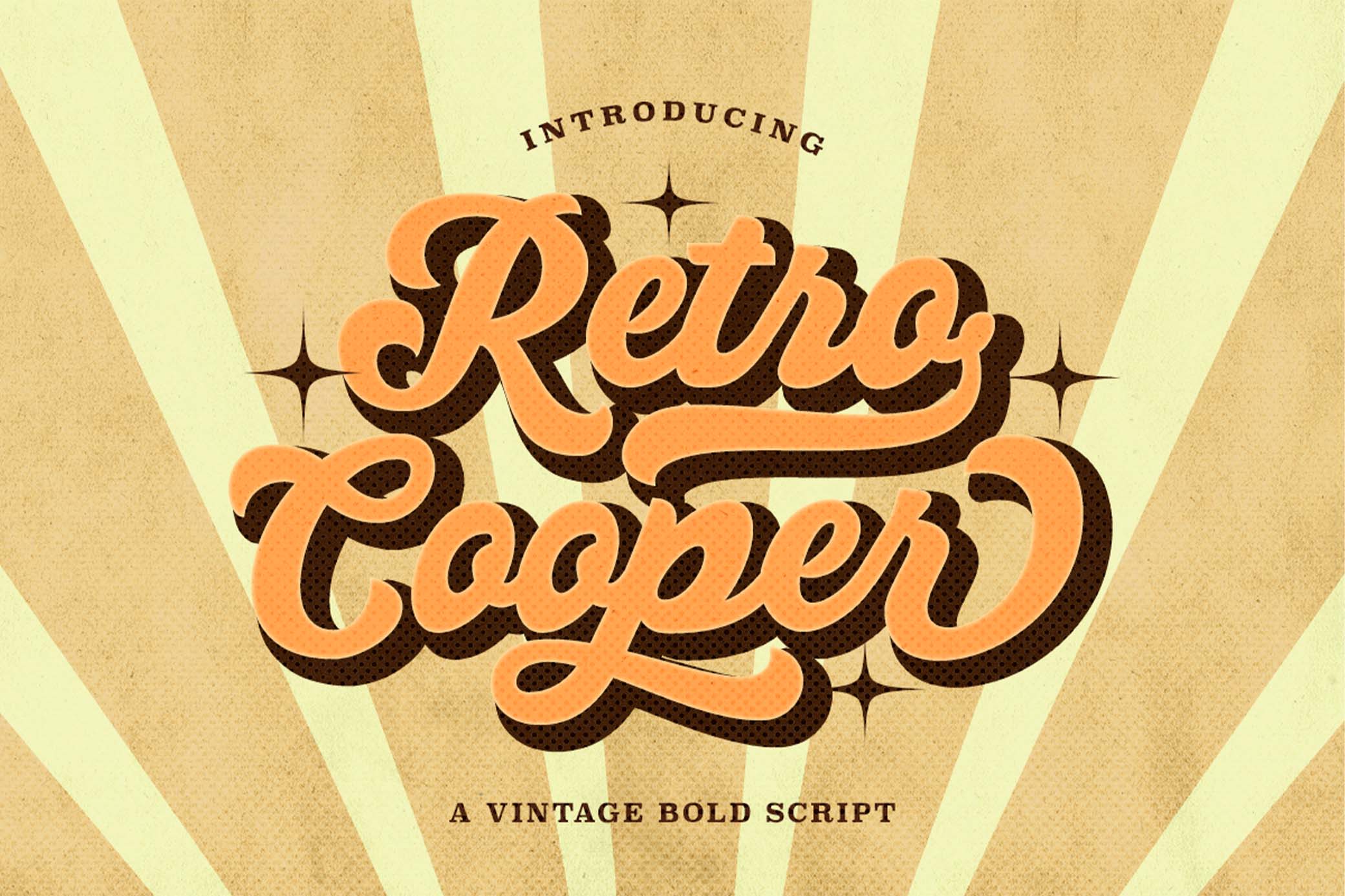 Retro Cooper — Vintage Bold Script