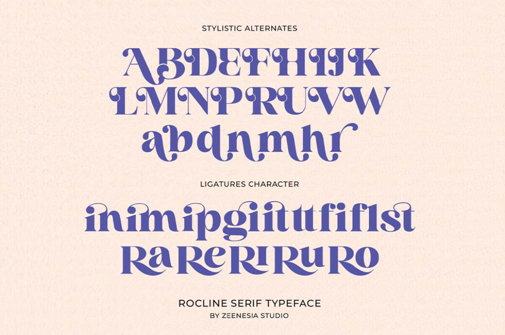 Rocline — Modern Serif
