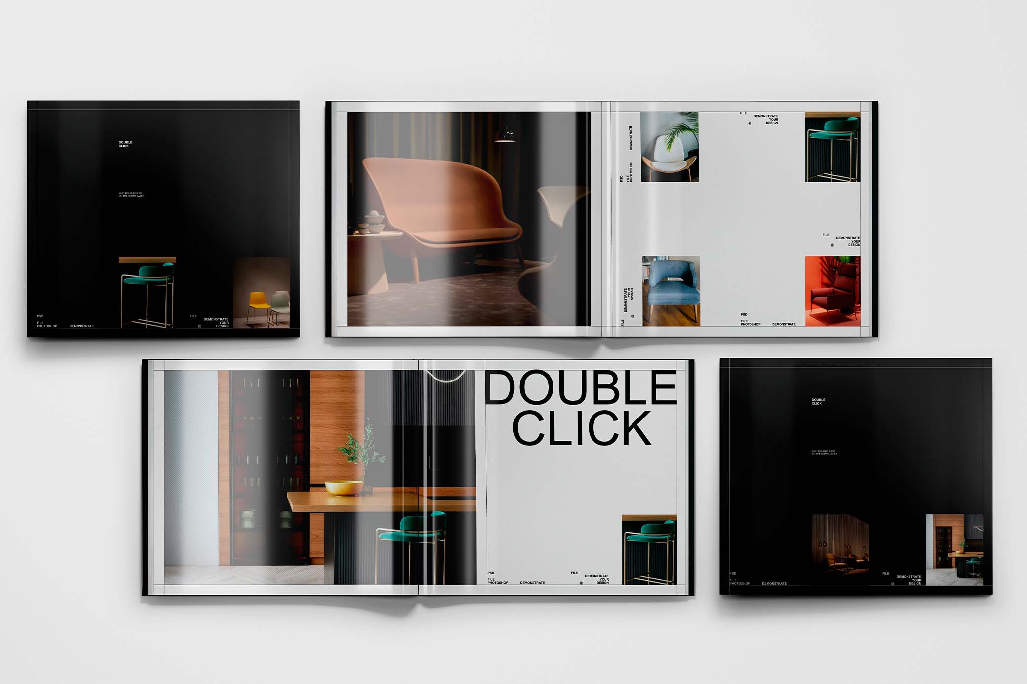 Square Catalogue Mockup