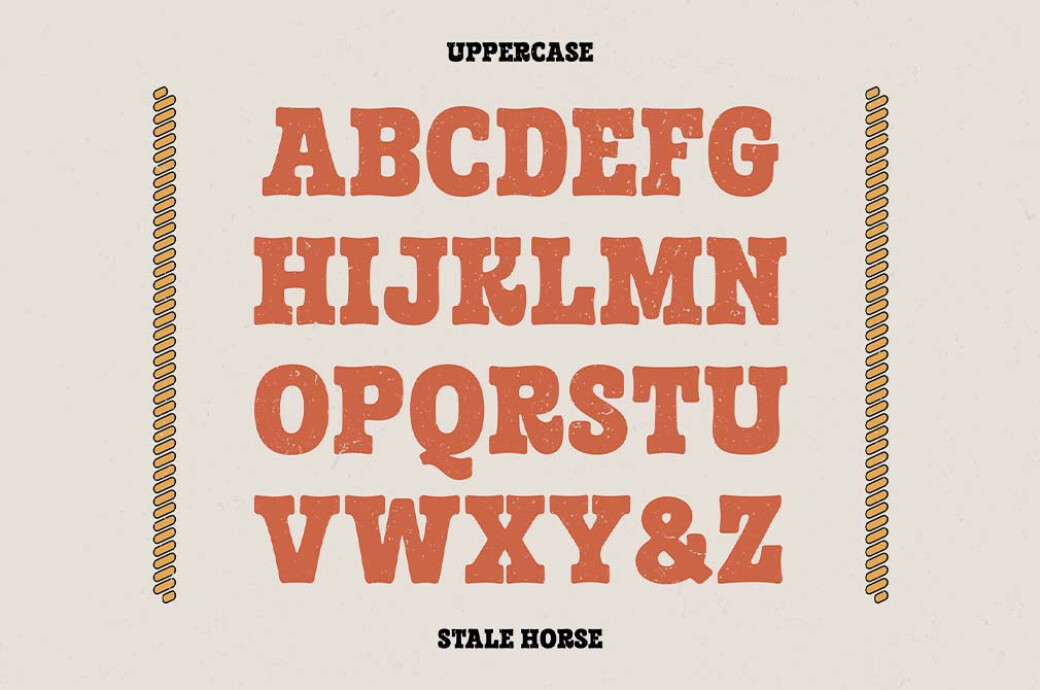 Stale Horse | Western Typeface